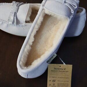 Bearpaw Women's Cynthia Suede & Sheepskin Moccasins